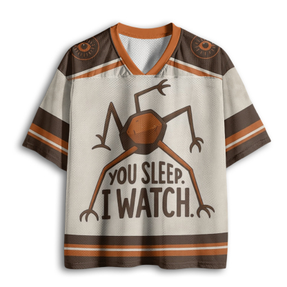 Baddiecat You Sleep I Watch Alien Mesh Jersey