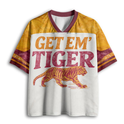 Baddiecat Get Em' Tiger Mesh Jersey