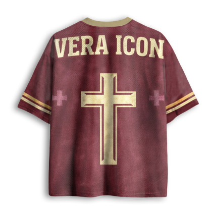 Baddiecat Holy Face Mesh Jersey
