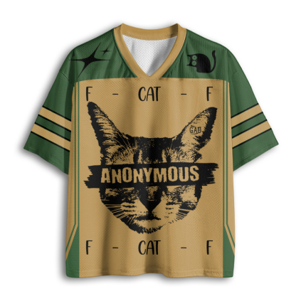 Baddiecat The Cat Anonymous Mesh Jersey