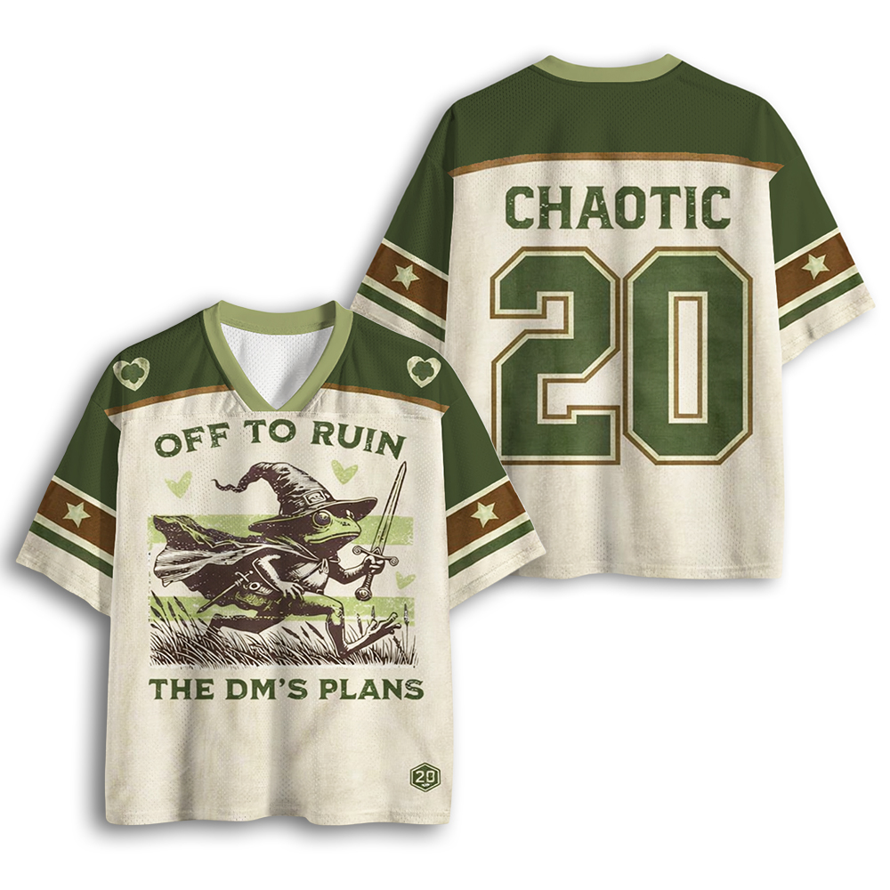 Baddiecat Off To Ruin The DM's Plans Mesh Jersey