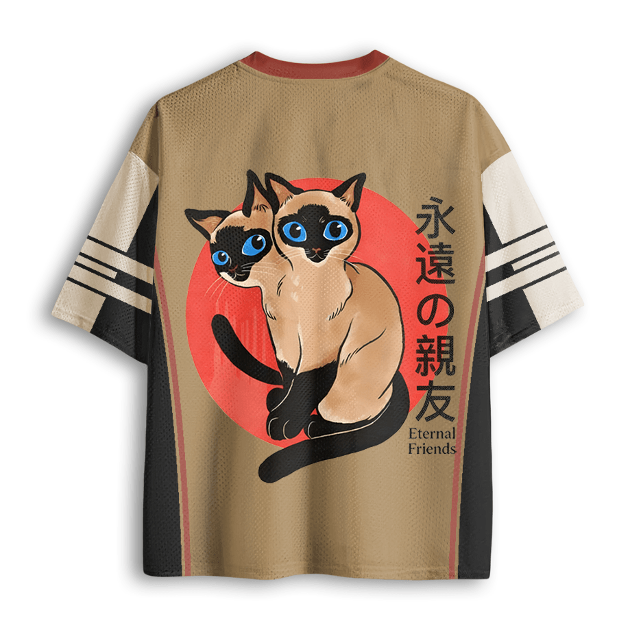 Baddiecat SIAM CATS Mesh Jersey