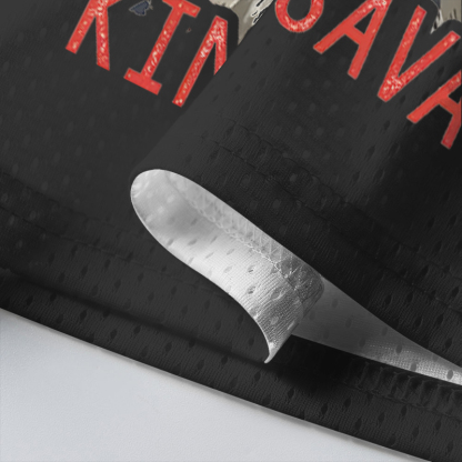 Baddiecat Funny Girl Valentine Natural Kinda Sweet Kinda Savage Raccoon Mesh Jersey