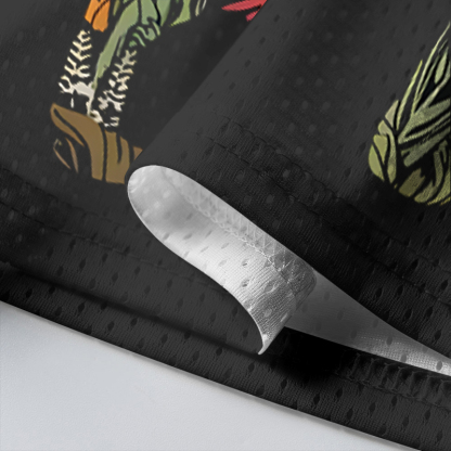 Baddiecat Boho Cat Plants Mesh Jersey