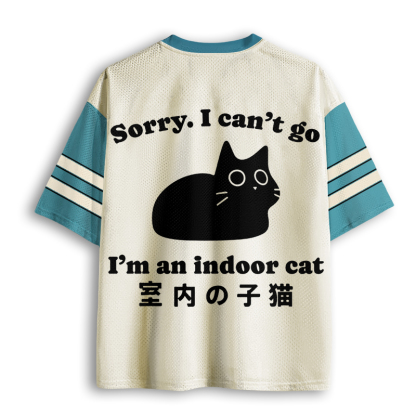 Baddiecat Indoor Cat Shirt Mesh Jersey