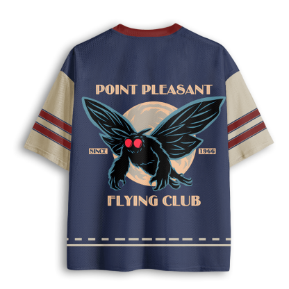 Baddiecat Mysterious Moth Fun Premium Mesh Jersey