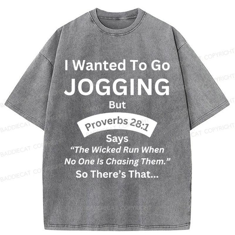 Baddiecat Proverbs Washed T-shirt