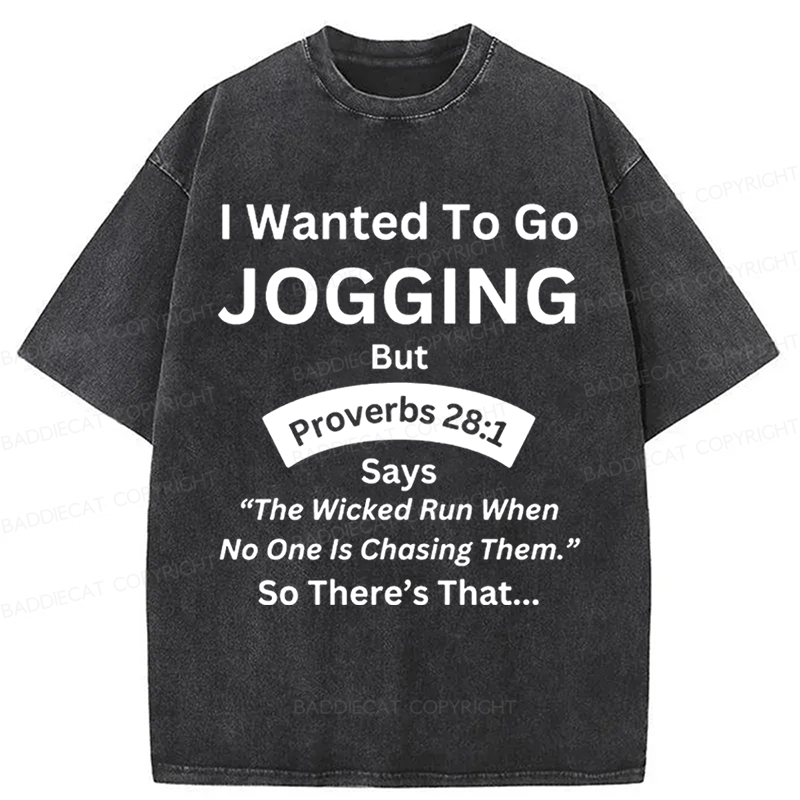 Baddiecat Proverbs Washed T-shirt
