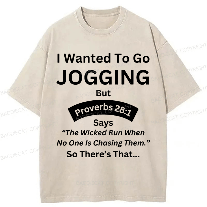 Baddiecat Proverbs Washed T-shirt