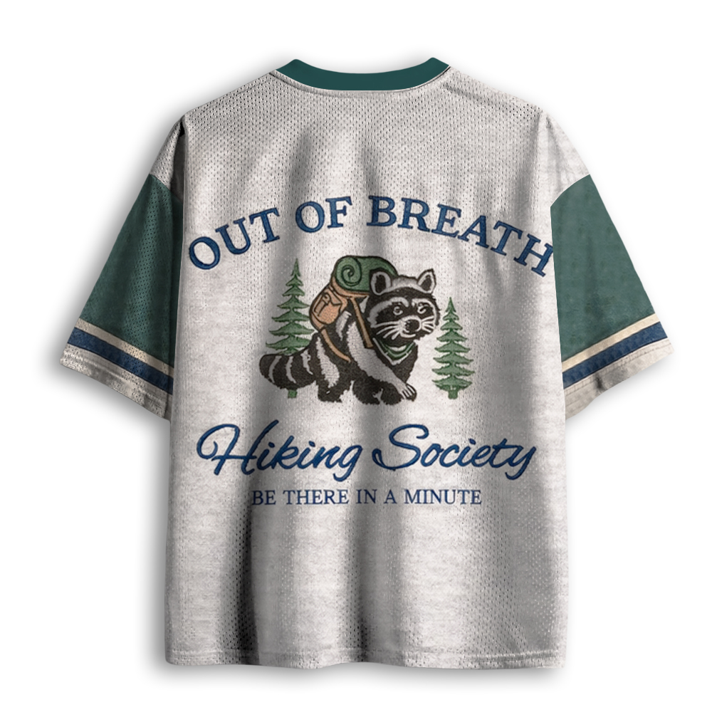 Baddiecat Hiking Out Of Breath Mesh Jersey