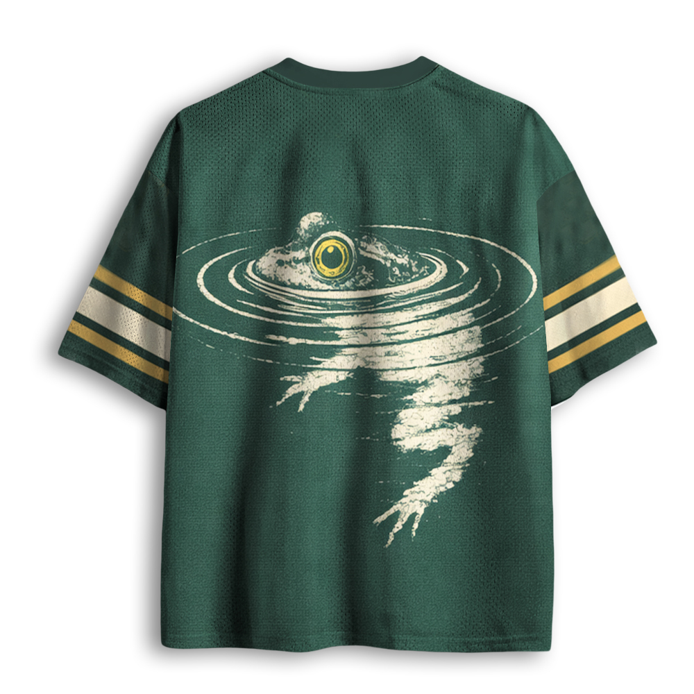 Baddiecat Frog Swimming Mesh Jersey