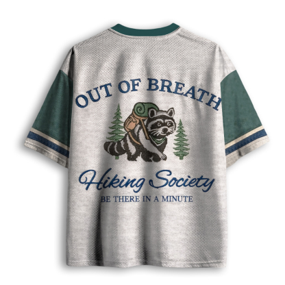 Baddiecat Hiking Out Of Breath Mesh Jersey