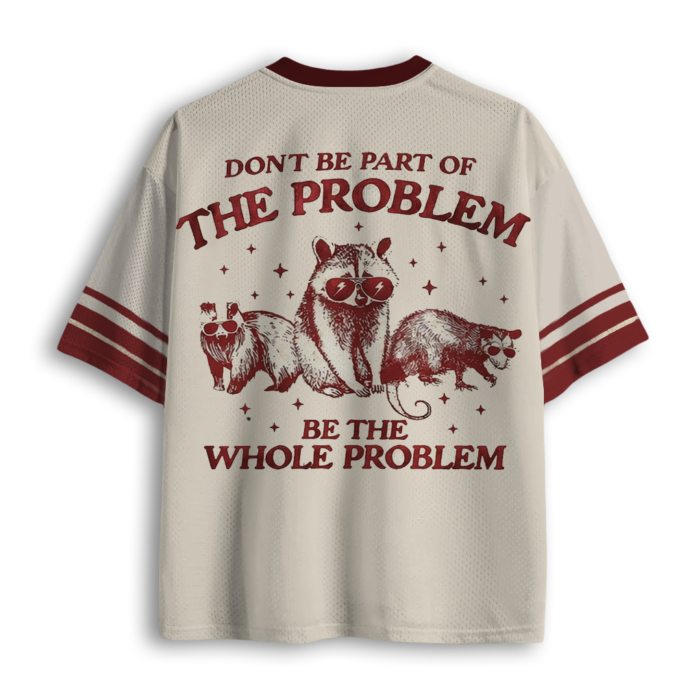 Baddiecat Be The Whole Problem Mesh Jersey