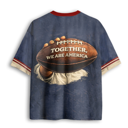 Baddiecat Together We Are America Mesh Jersey