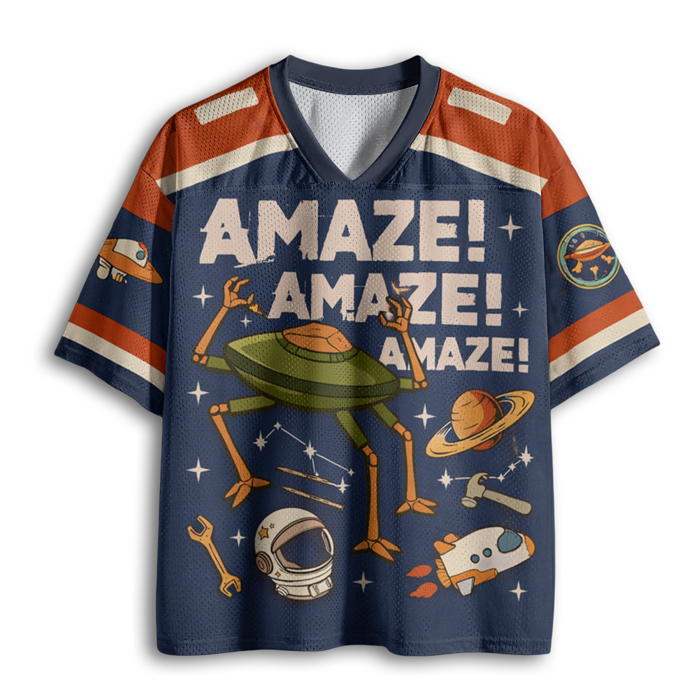 Baddiecat Rocky Amaze Amaze Amaze Mesh Jersey