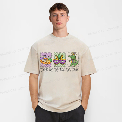 Baddiecat Take Me To The Parade Washed T-Shirt