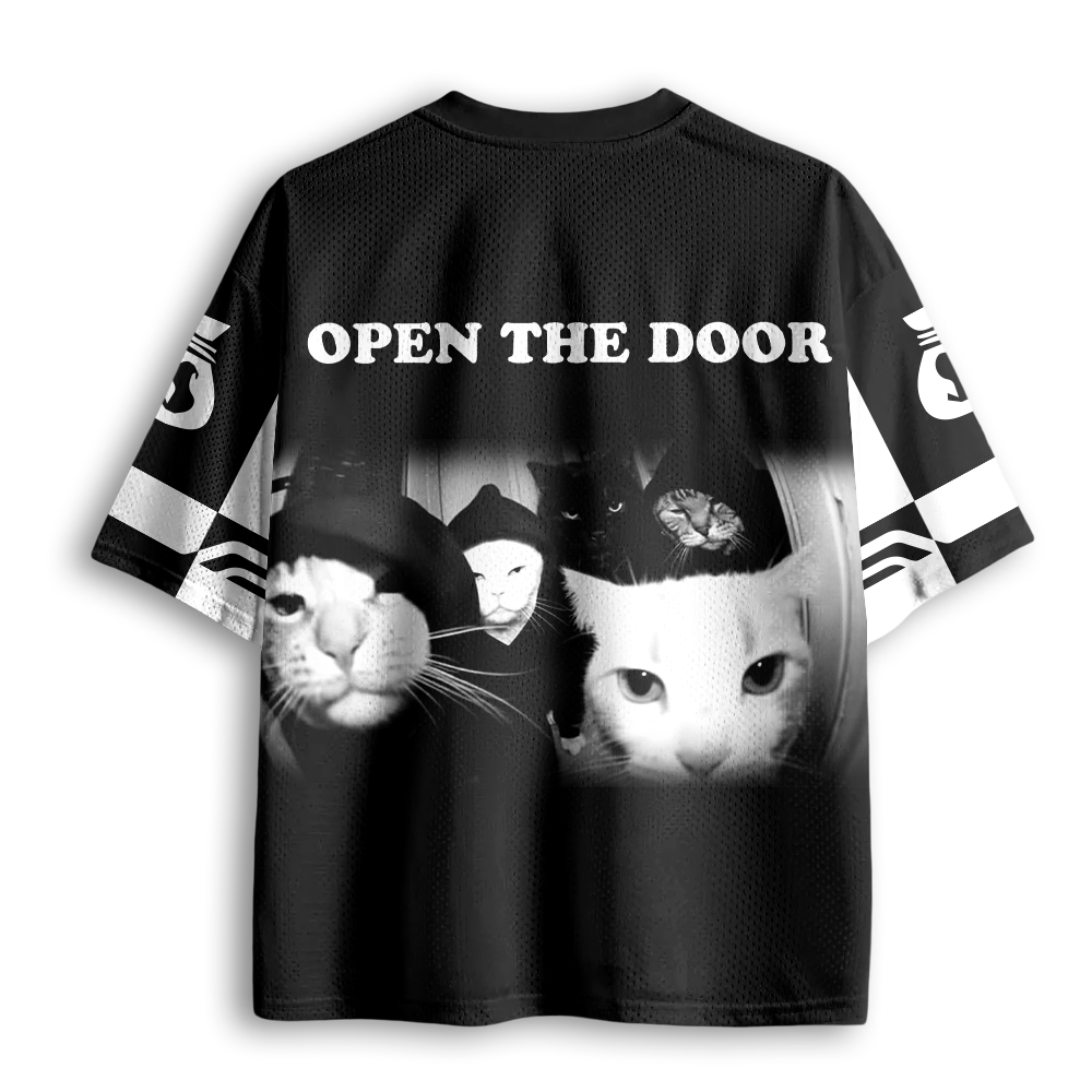 Baddiecat Robber Cat Mesh Jersey