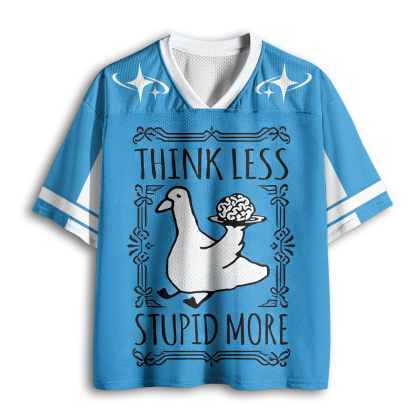 Baddiecat Think Less Stupid More Mesh Jersey