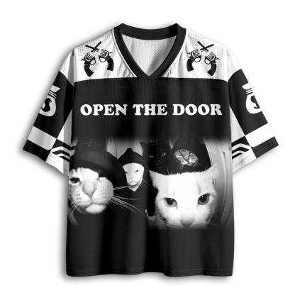 Baddiecat Robber Cat Mesh Jersey