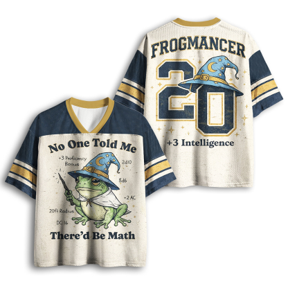 Baddiecat No One Told Me There'd Be Math Mesh Jersey