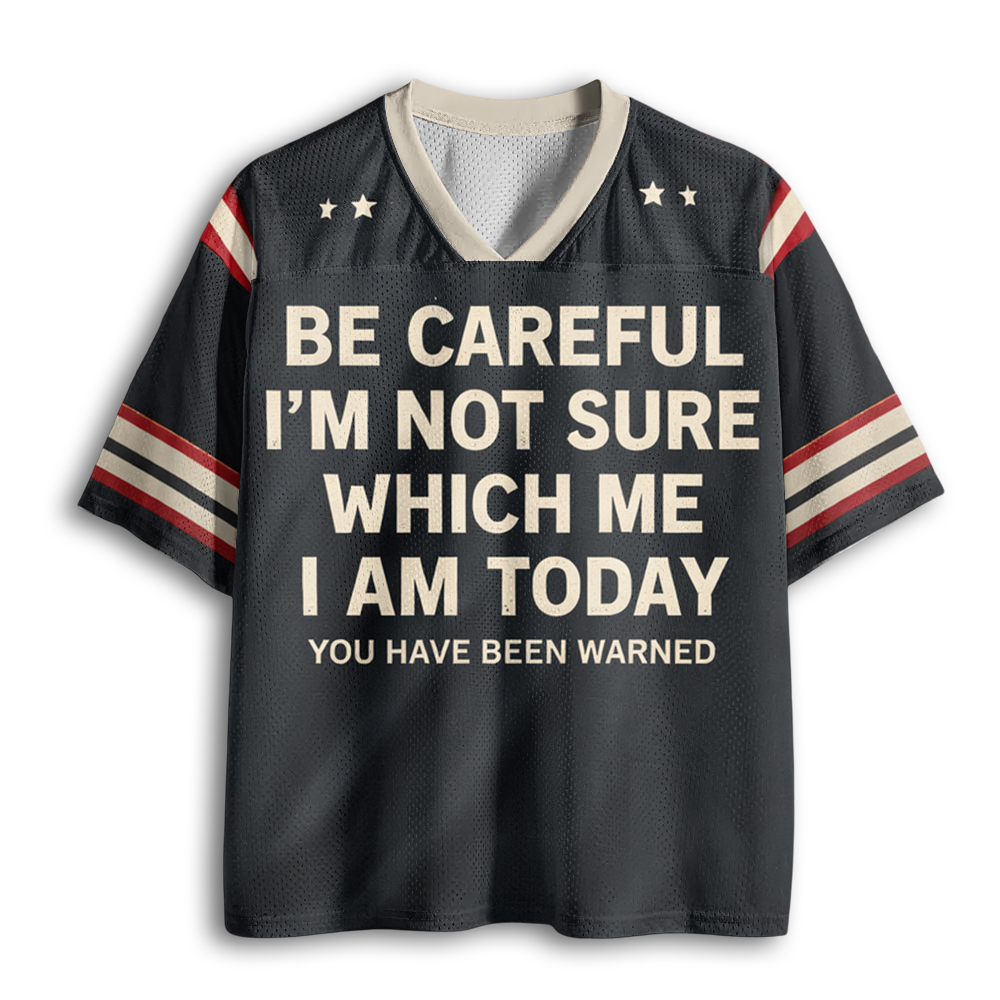 Baddiecat Be Careful Mesh Jersey