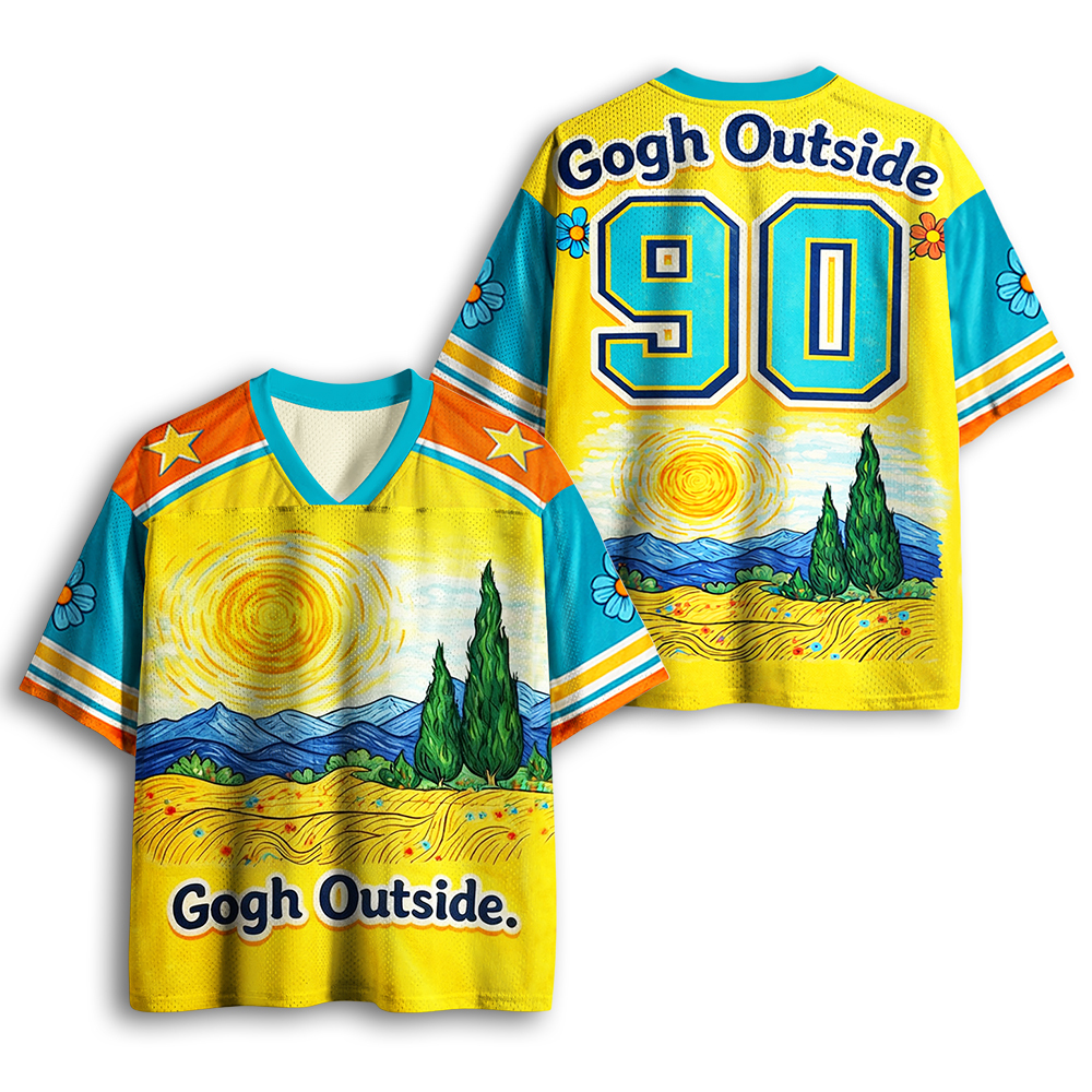 Baddiecat Gogh Outside Mesh Jersey