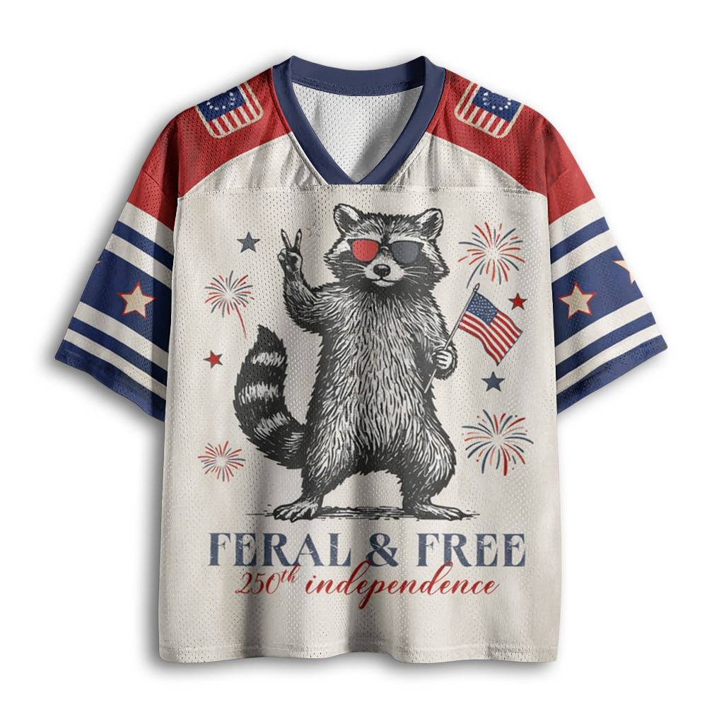 Baddiecat America 250th Anniversary Mesh Jersey