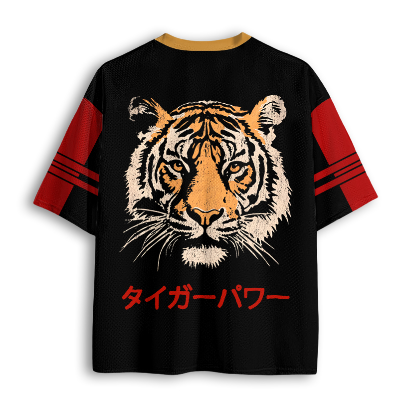 Baddiecat Vintage Tiger Mesh Jersey