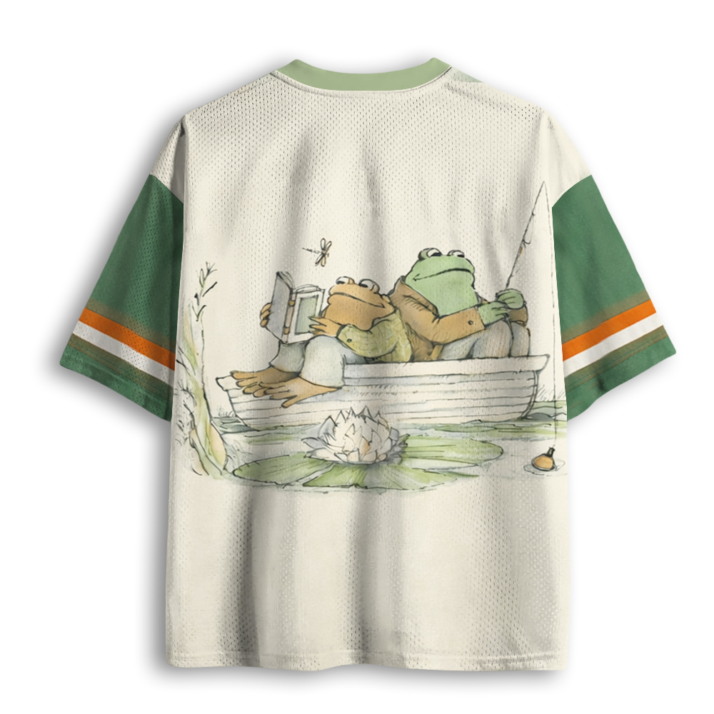 Baddiecat Two Frogs Fishing Mesh Jersey