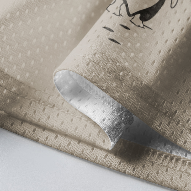 Baddiecat But Why Why Not Penguin Meme Mesh Jersey