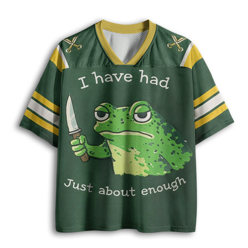 Baddiecat Impatient Frog Mesh Jersey