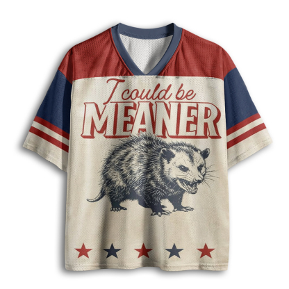 Baddiecat I Could Be Meaner Mesh Jersey
