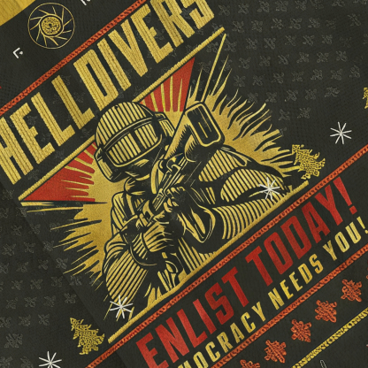 Baddiecat Helldivers Enlist Today Democracy Needs You Ugly Sweatshirt