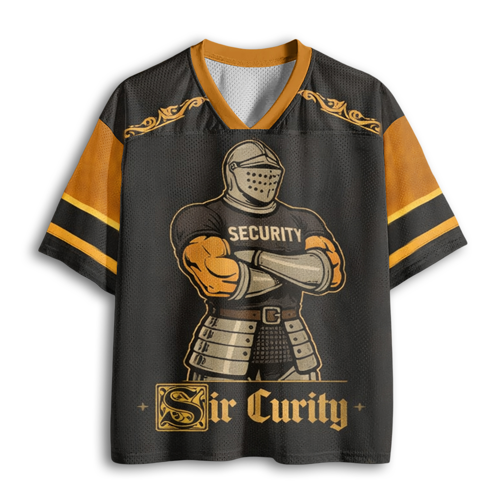 Baddiecat Funny Security Mesh Jersey