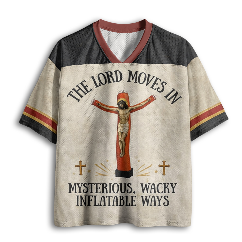 Baddiecat The Lord Moves In Mysterious Wacky Inflatable Ways Mesh Jersey