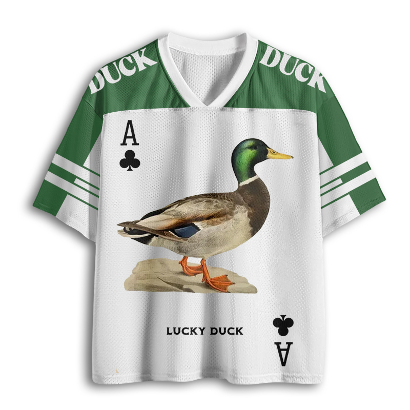 Baddiecat Luck Duck Mesh Jersey