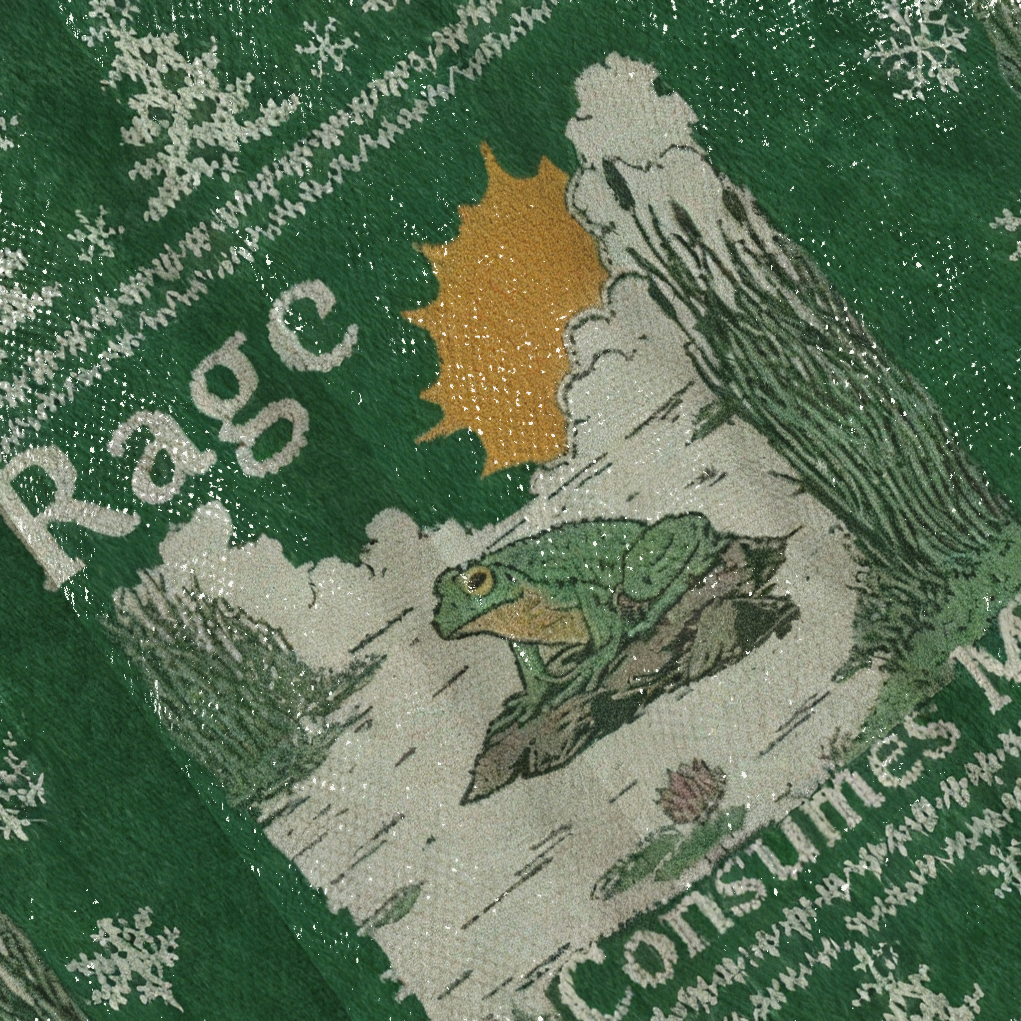 Baddiecat Rage Consumes Me Christmas Ugly Sweatshirt