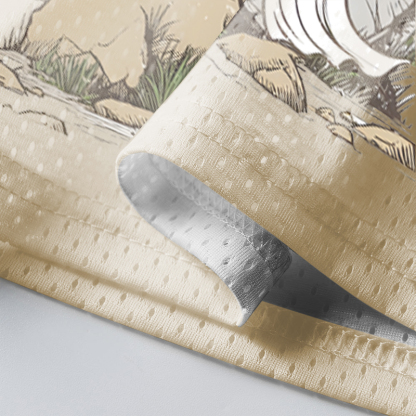 Baddiecat Christian Easter Rolling Stones Mesh Jersey