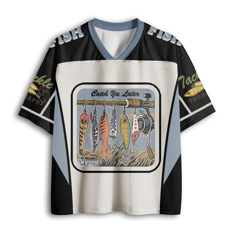 Baddiecat Catch Ya Later Country Fisherman  Mesh Jersey