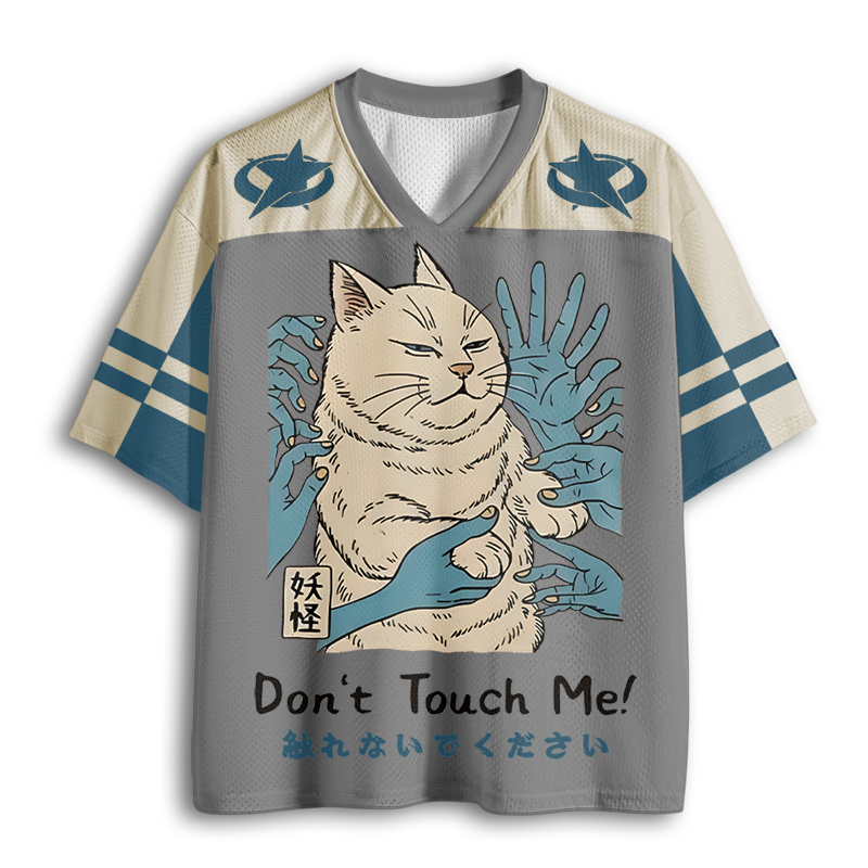 Baddiecat Grumpy Cat Vintage Mesh Jersey
