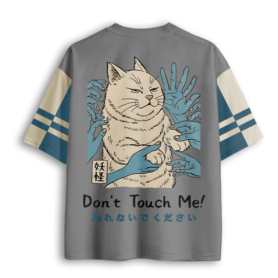 Baddiecat Grumpy Cat Vintage Mesh Jersey
