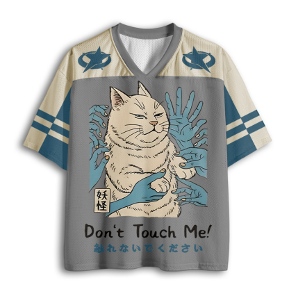 Baddiecat Grumpy Cat Vintage Mesh Jersey