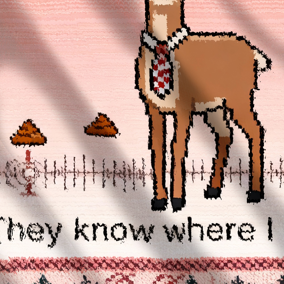 They Know Where l Pee Christmas Ugly Sweatshirt