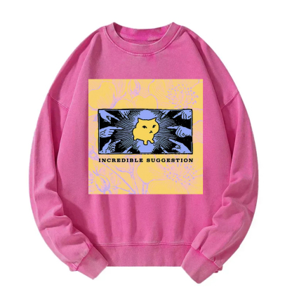 Incredible Suggestion Funny Cat Sweatshirt
