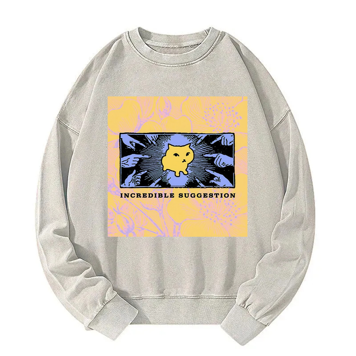 Incredible Suggestion Funny Cat Sweatshirt