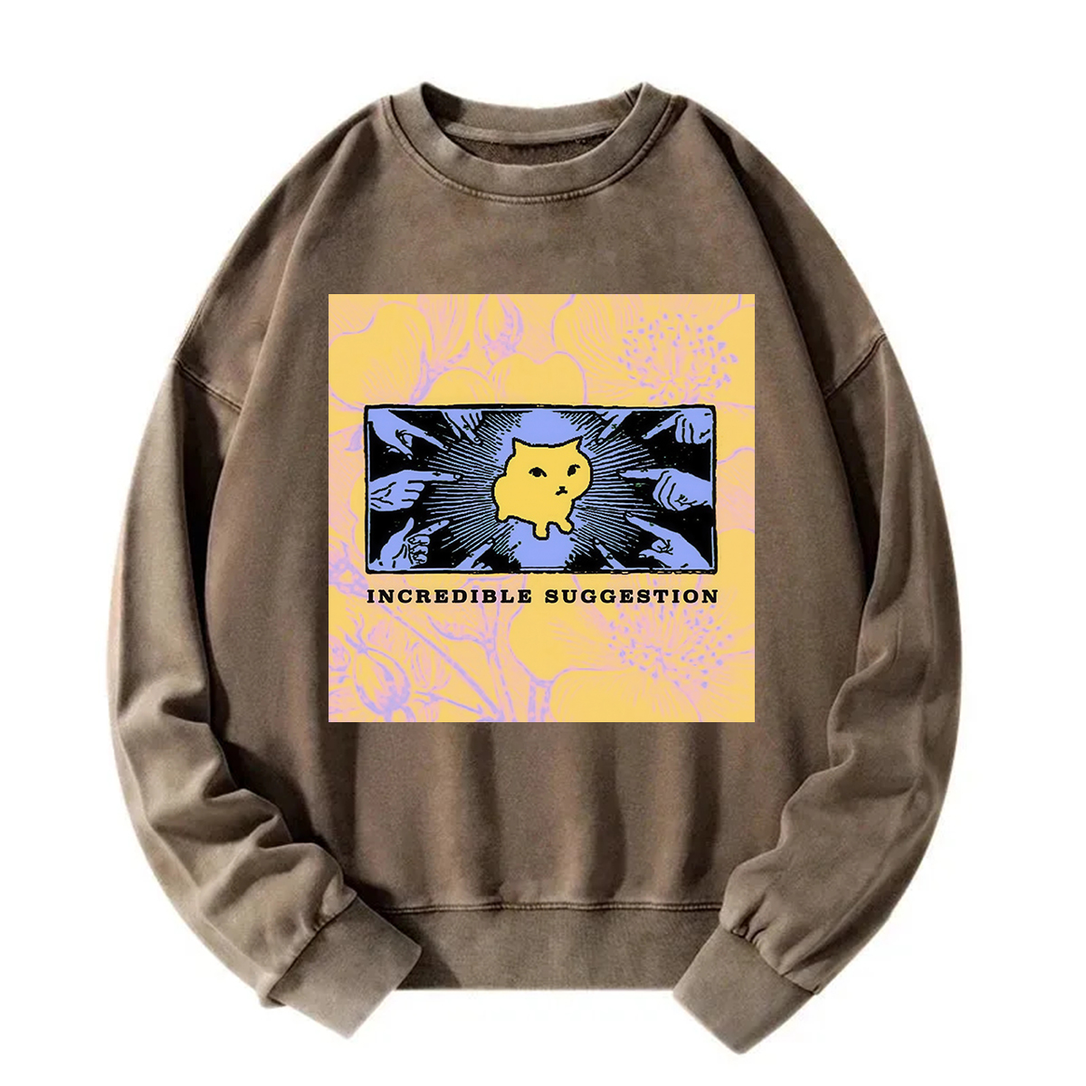 Incredible Suggestion Funny Cat Sweatshirt