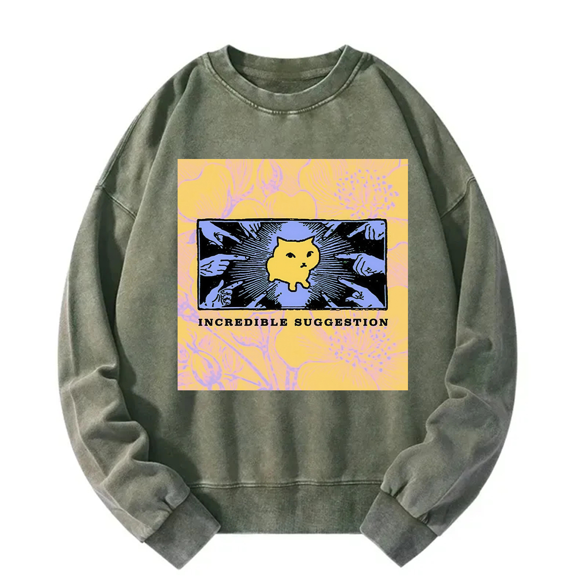 Incredible Suggestion Funny Cat Sweatshirt