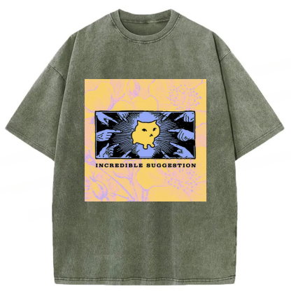 Incredible Suggestion Funny Cat T-shirt