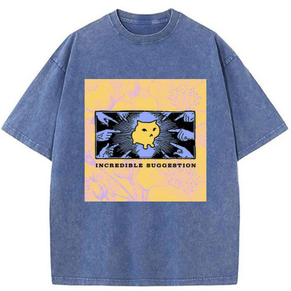 Incredible Suggestion Funny Cat T-shirt