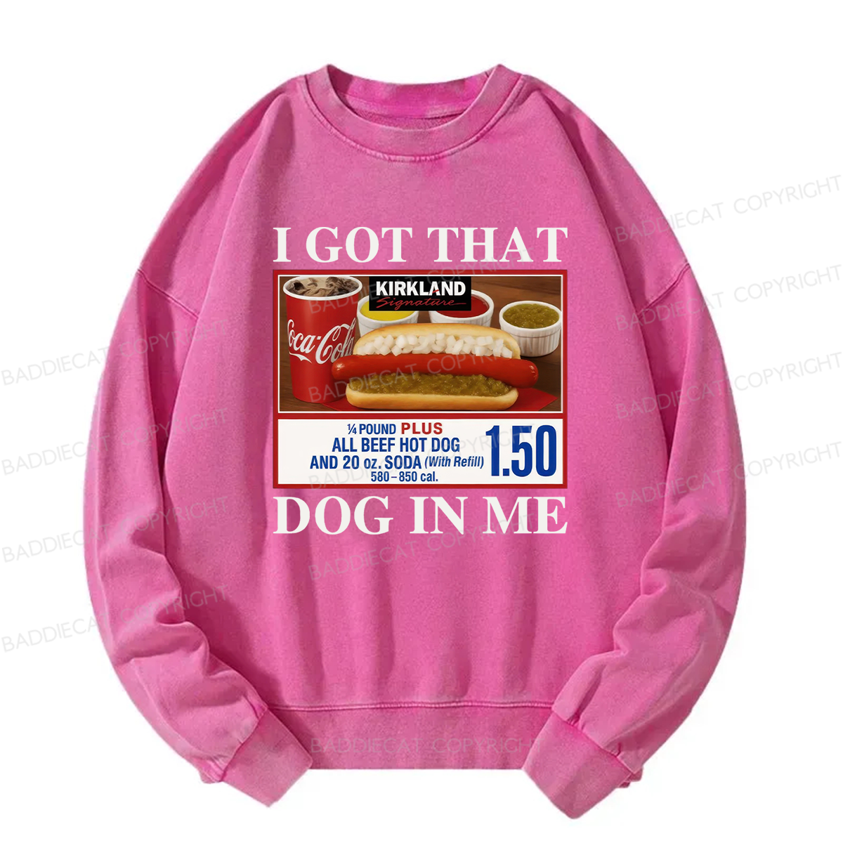 I Got That Dog In Me Washed Sweatshirt